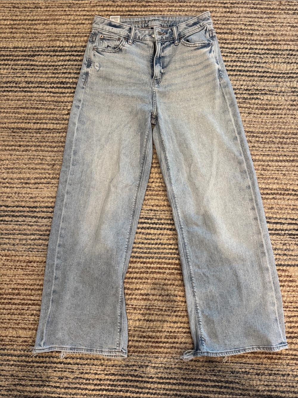 American Eagle Outfitters Light Wash Men's Straight Jeans